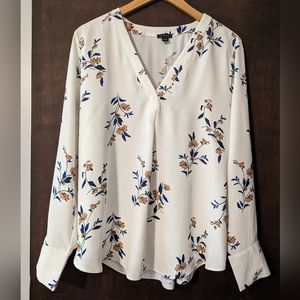 Women's Size Large Ann Taylor Long Sleeve Blouse